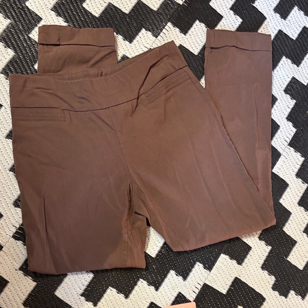Joe B Chocolate Brown Leggings